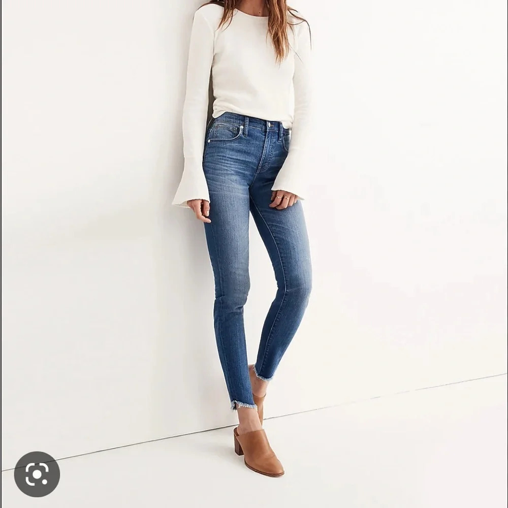 MADEWELL HIGH RISE 10” SKINNY JEANS